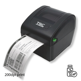 TSC DA210 Courier Label printer 200dpi USB-only (2yr warranty)