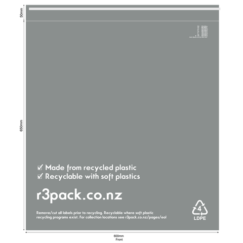 Recycled Courier Bag XXL 600x650mm (pack of 100)