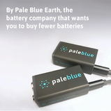 Pale Blue 9V 2-pack (incl charging cable)