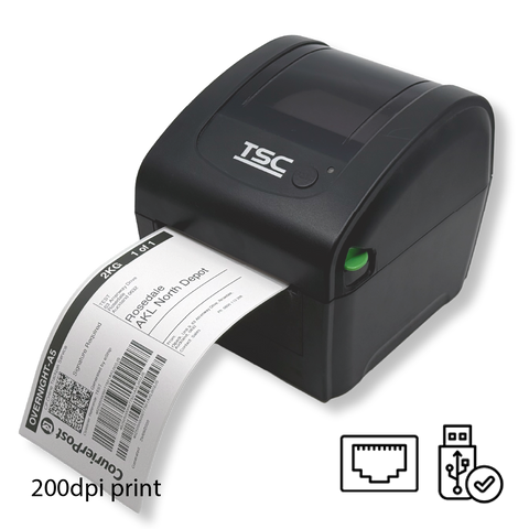 TSC DA220 Courier Label printer 200dpi USB+LAN (2yr warranty)