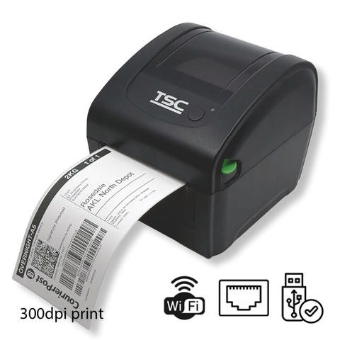 TSC DA320 Courier Label printer 300dpi USB+LAN+Wifi (2yr warranty)
