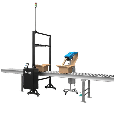 Ranpak AI Decision Tower with Fillpak Trident