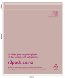 Recycled Courier Bag LF 395x440mm (pack of 100) Coloured