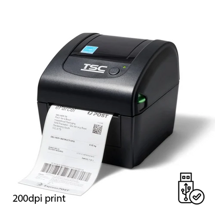 TSC DA210 Courier Label printer 200dpi USB-only (2yr warranty)