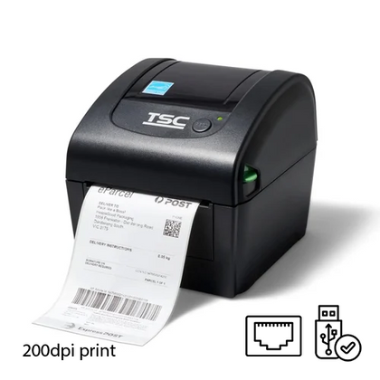 TSC DA220 Courier Label printer 200dpi USB+LAN (2yr warranty)