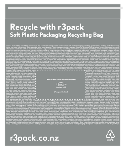 Soft Plastics - Recycling Bag